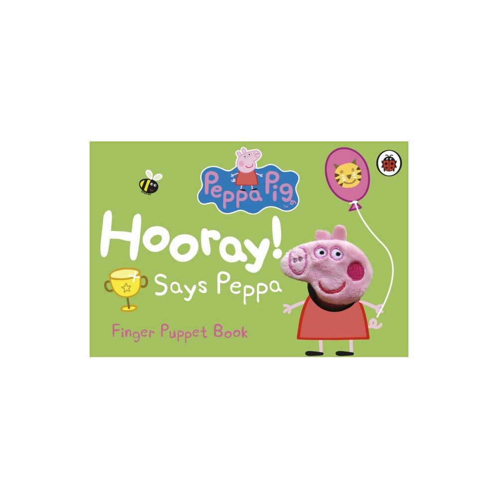 Penguin Random House Children's UK Peppa Pig: Hooray! Says Peppa Finger Puppet Book (bok, board book, eng)