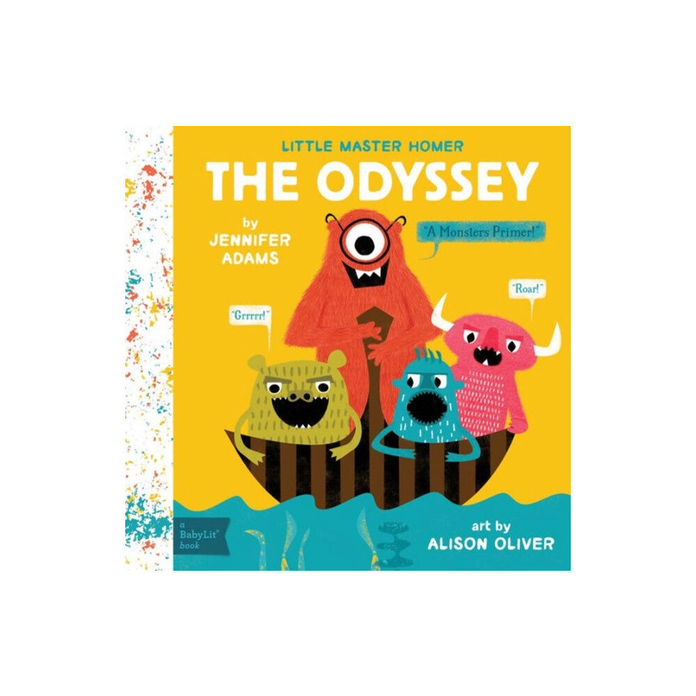 Gibbs M. Smith Inc Little Master Homer: The Odyssey - A Monsters Primer (bok, board book, eng)