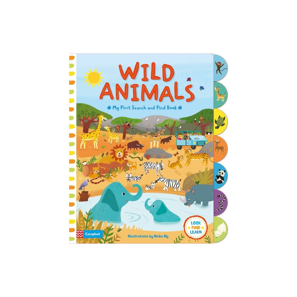 Pan Macmillan Wild Animals (bok, board book, eng)