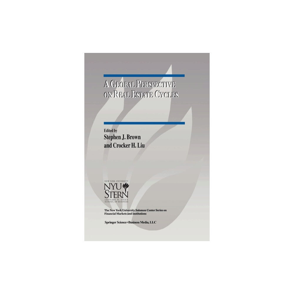 Springer-Verlag New York Inc. A Global Perspective on Real Estate Cycles (häftad, eng)