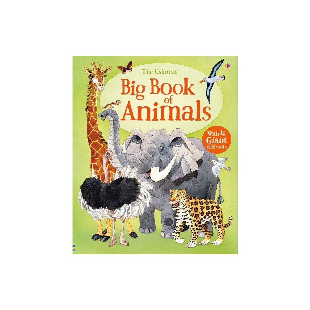 Usborne Publishing Ltd Big Book of Animals (inbunden, eng)