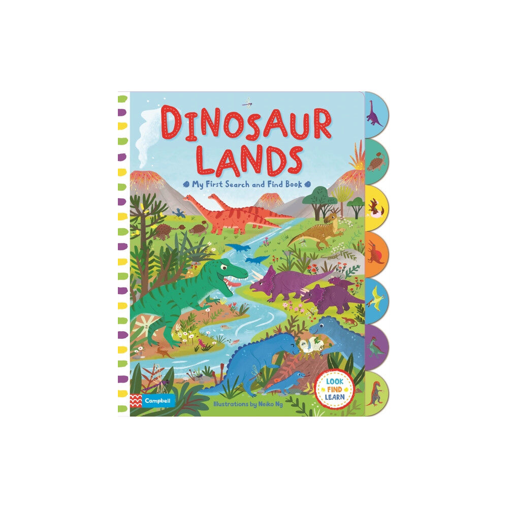 Pan Macmillan Dinosaur Lands (bok, board book, eng)