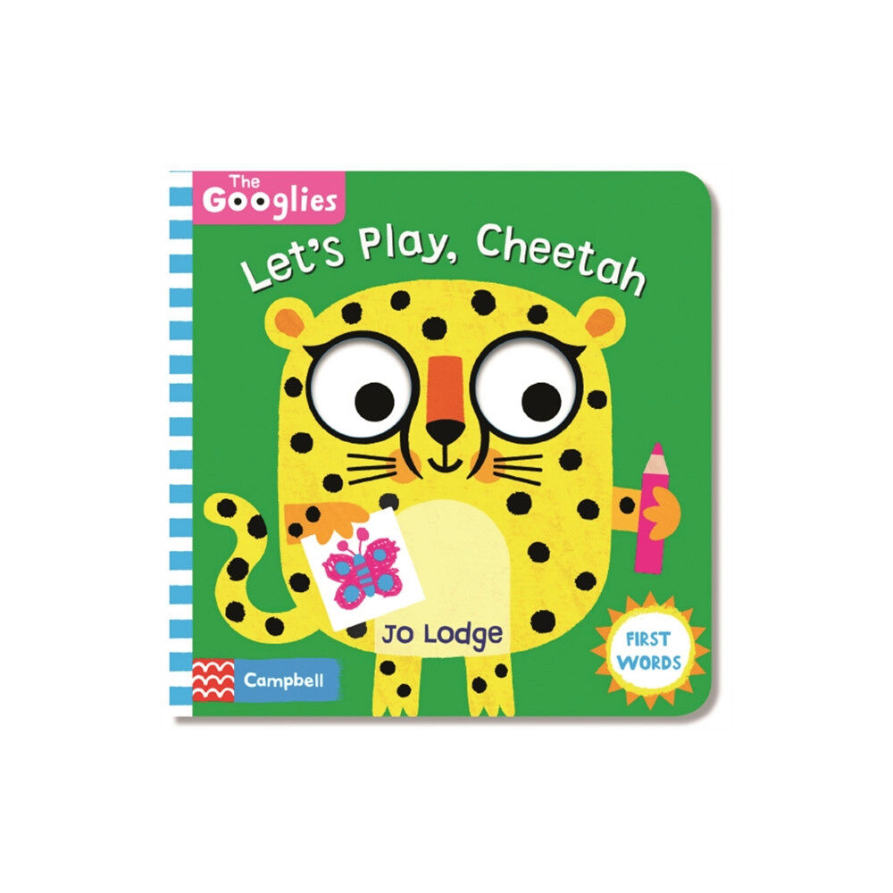 Pan Macmillan Let's Play, Cheetah (bok, board book, eng)