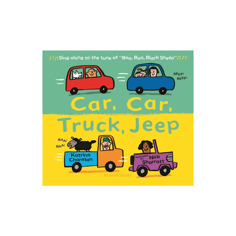 Bloomsbury Publishing PLC Car, Car, Truck, Jeep (bok, board book, eng)