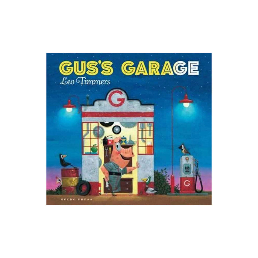 Gecko Press Gus's Garage (häftad, eng)