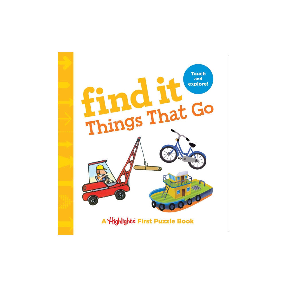 Astra Publishing House Find it Things that Go (inbunden, eng)