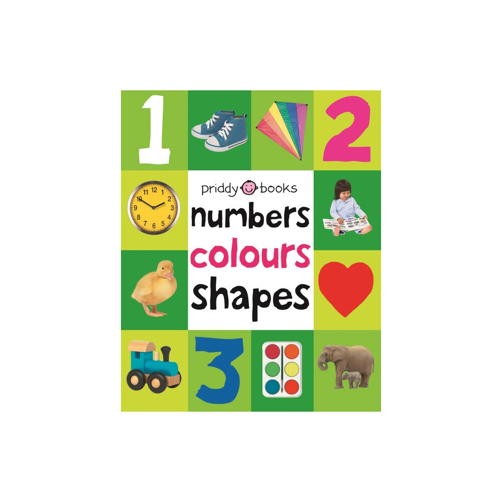Priddy Books Numbers, Colours, Shapes (bok, board book, eng)