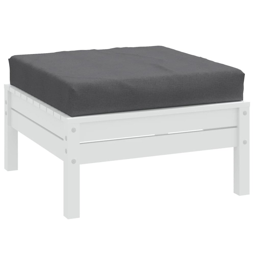 vidaXL Palldyna melerad antracit 60x60x9,5 cm tyg