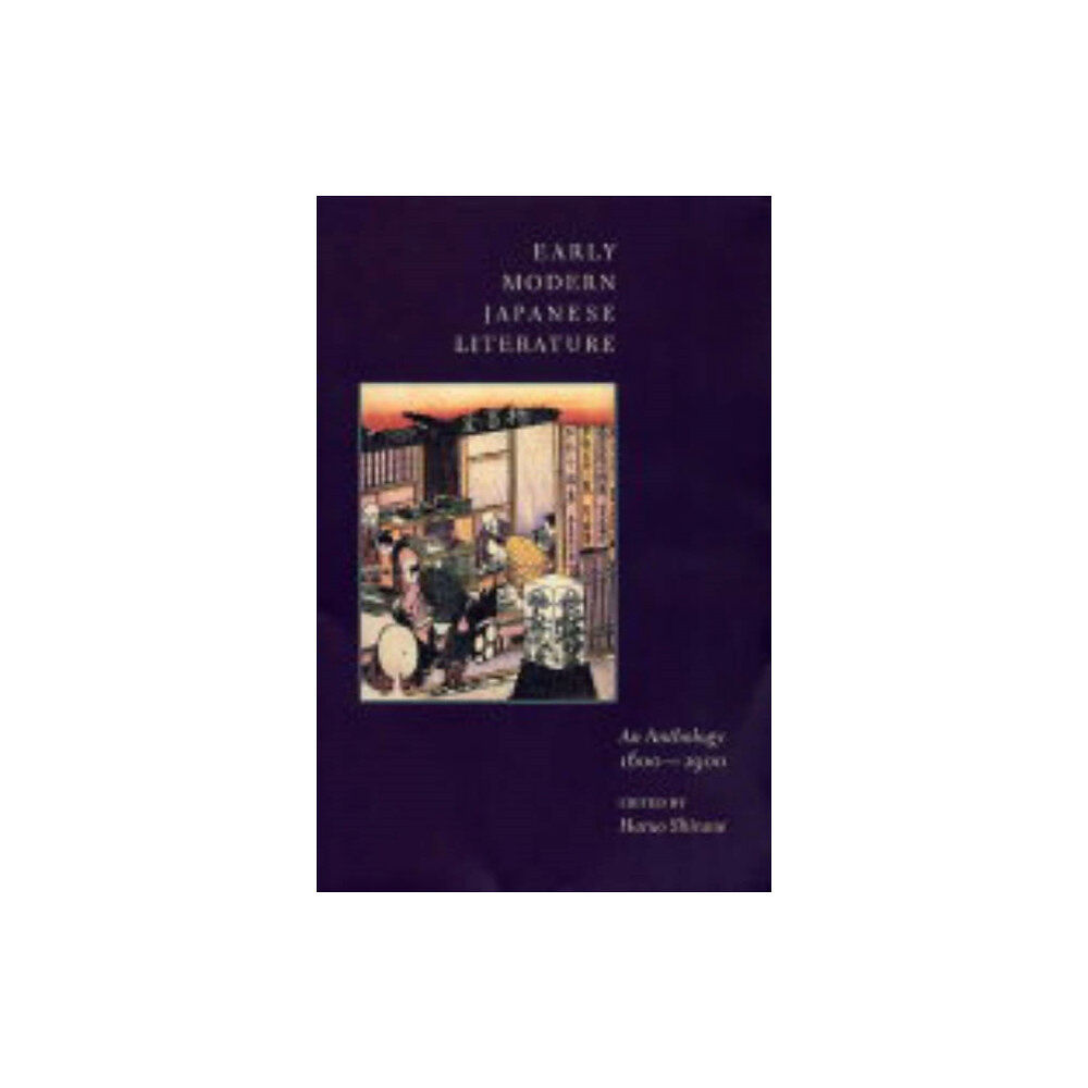 Columbia university press Early Modern Japanese Literature (häftad, eng)