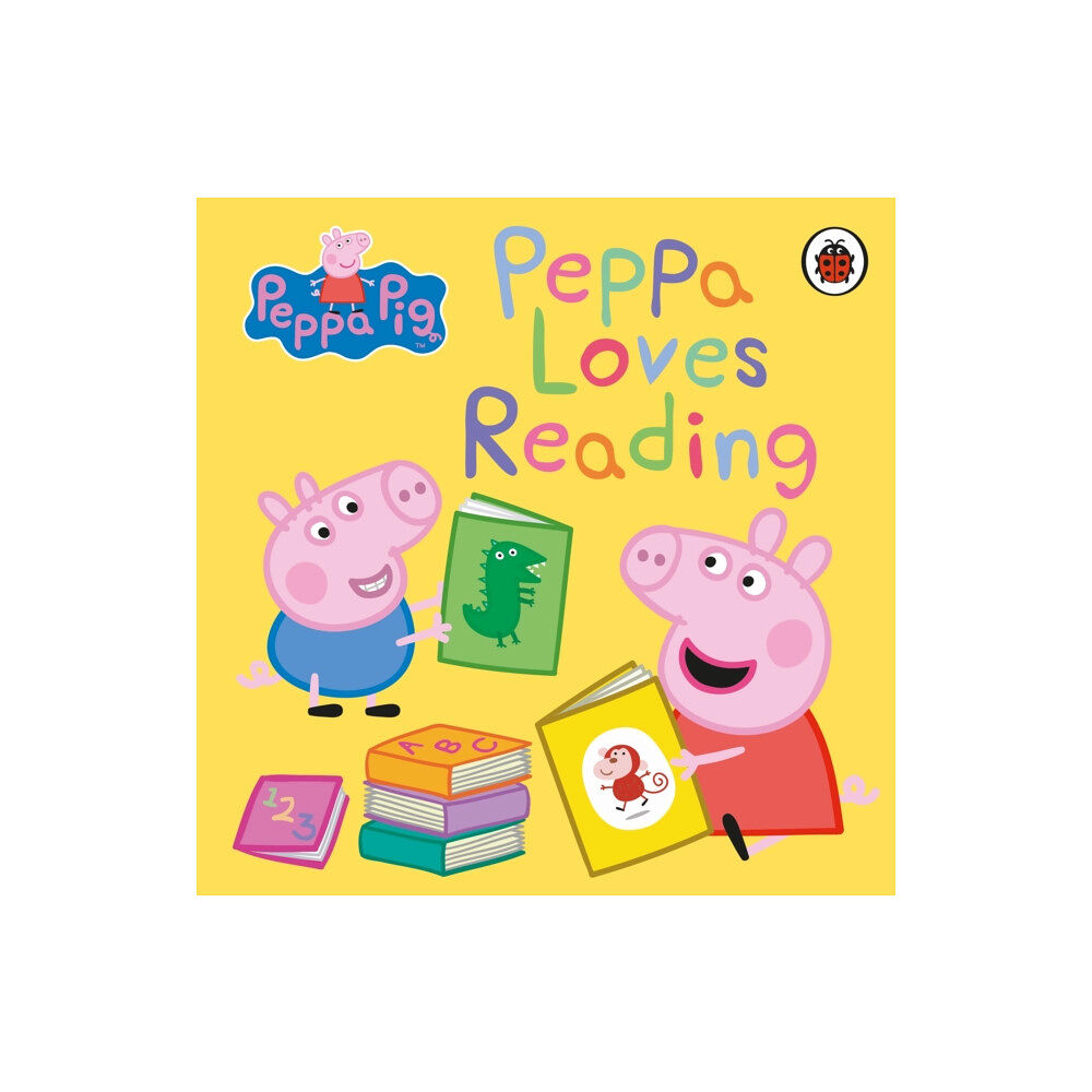 Penguin Random House Children's UK Peppa Pig: Peppa Loves Reading (bok, board book, eng)