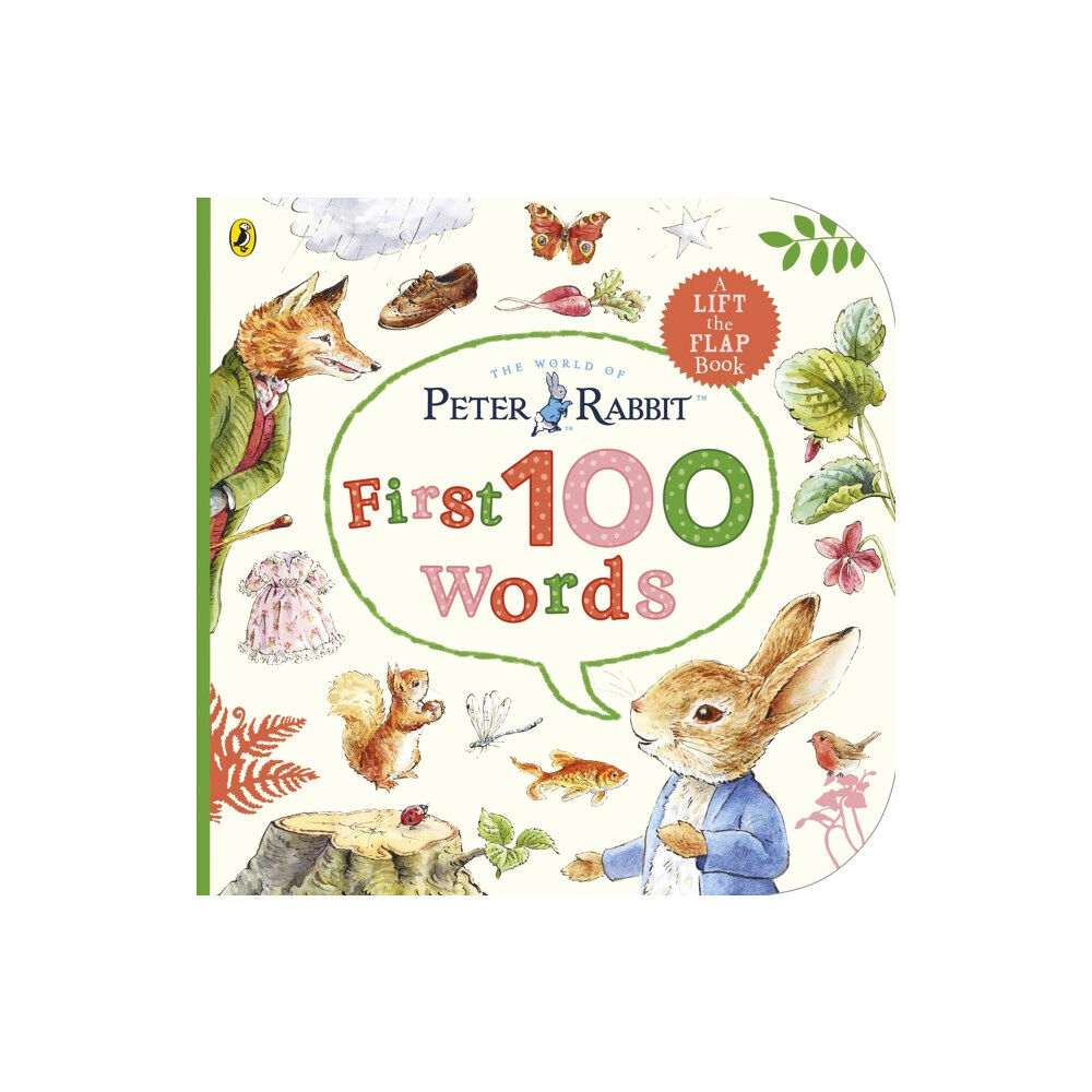 Penguin Random House Children's UK Peter Rabbit Peter's First 100 Words (bok, board book, eng)
