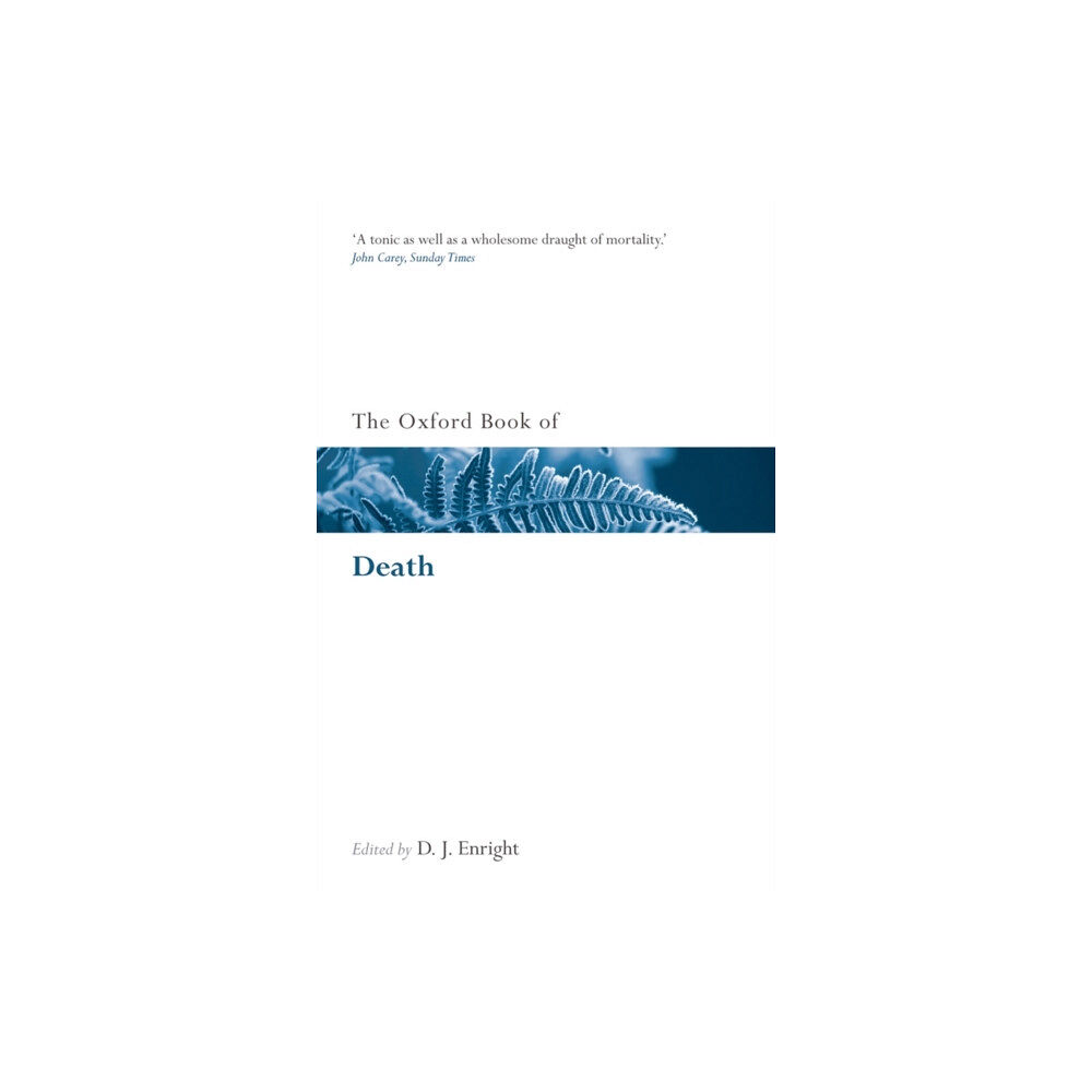Oxford University Press The Oxford Book of Death (häftad, eng)