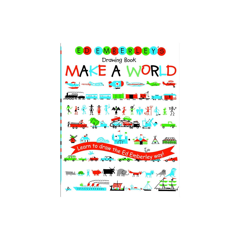 Little, Brown & Company Ed Emberley's Drawing Book: Make A World (häftad, eng)