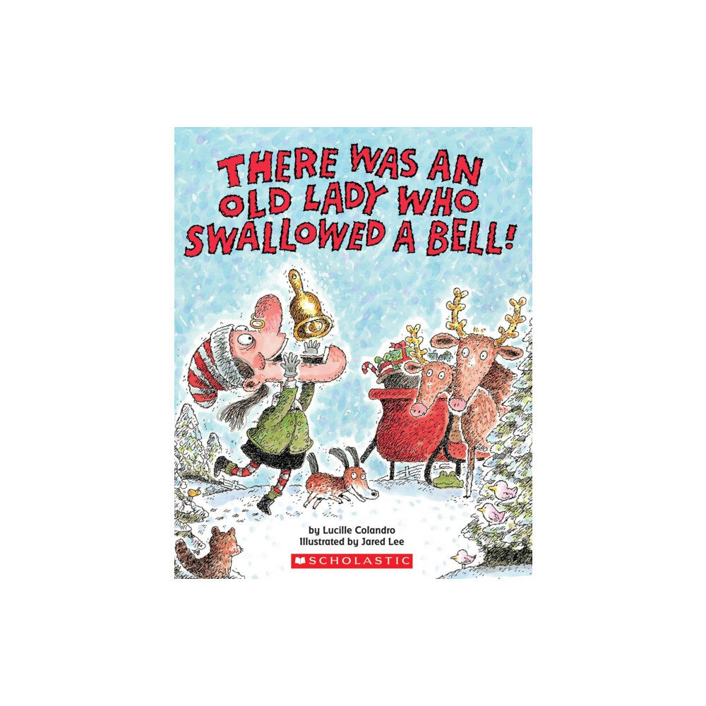 Scholastic US There Was an Old Lady Who Swallowed a Bell (häftad, eng)