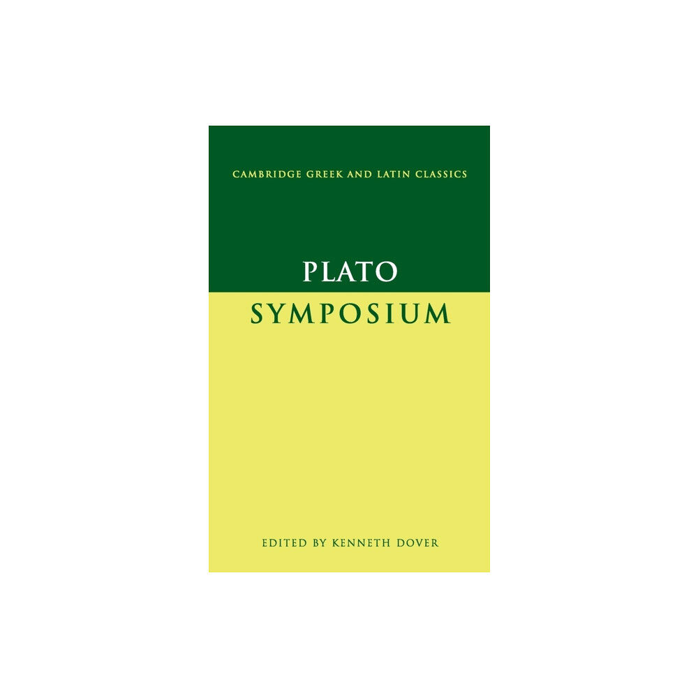 Cambridge University Press Plato: Symposium (häftad, gre)