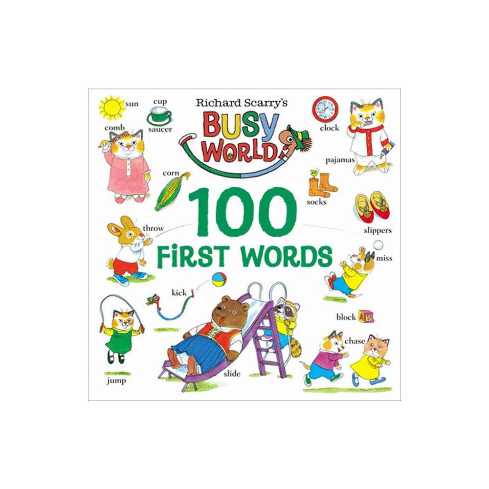 Random House USA Inc Richard Scarry's 100 First Words (bok, board book, eng)