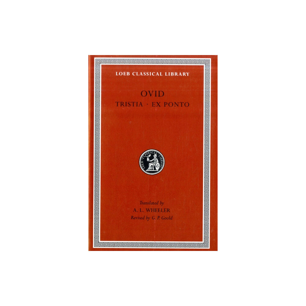 Harvard university press Tristia. Ex Ponto (inbunden, eng)