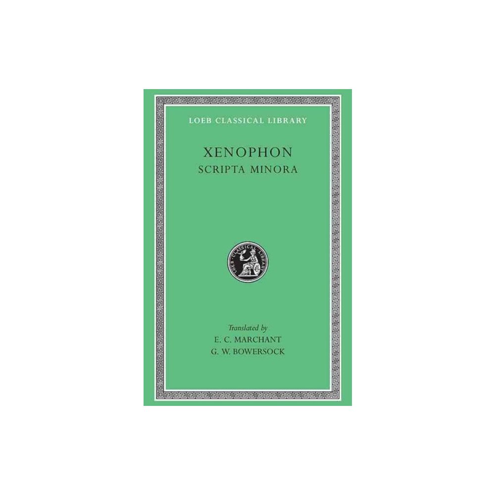 Harvard university press Scripta Minora (inbunden, eng)