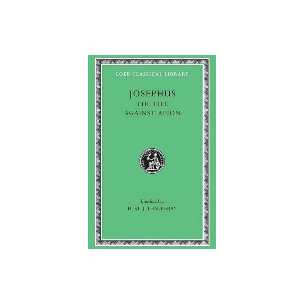 Harvard university press The Life. Against Apion (inbunden, eng)