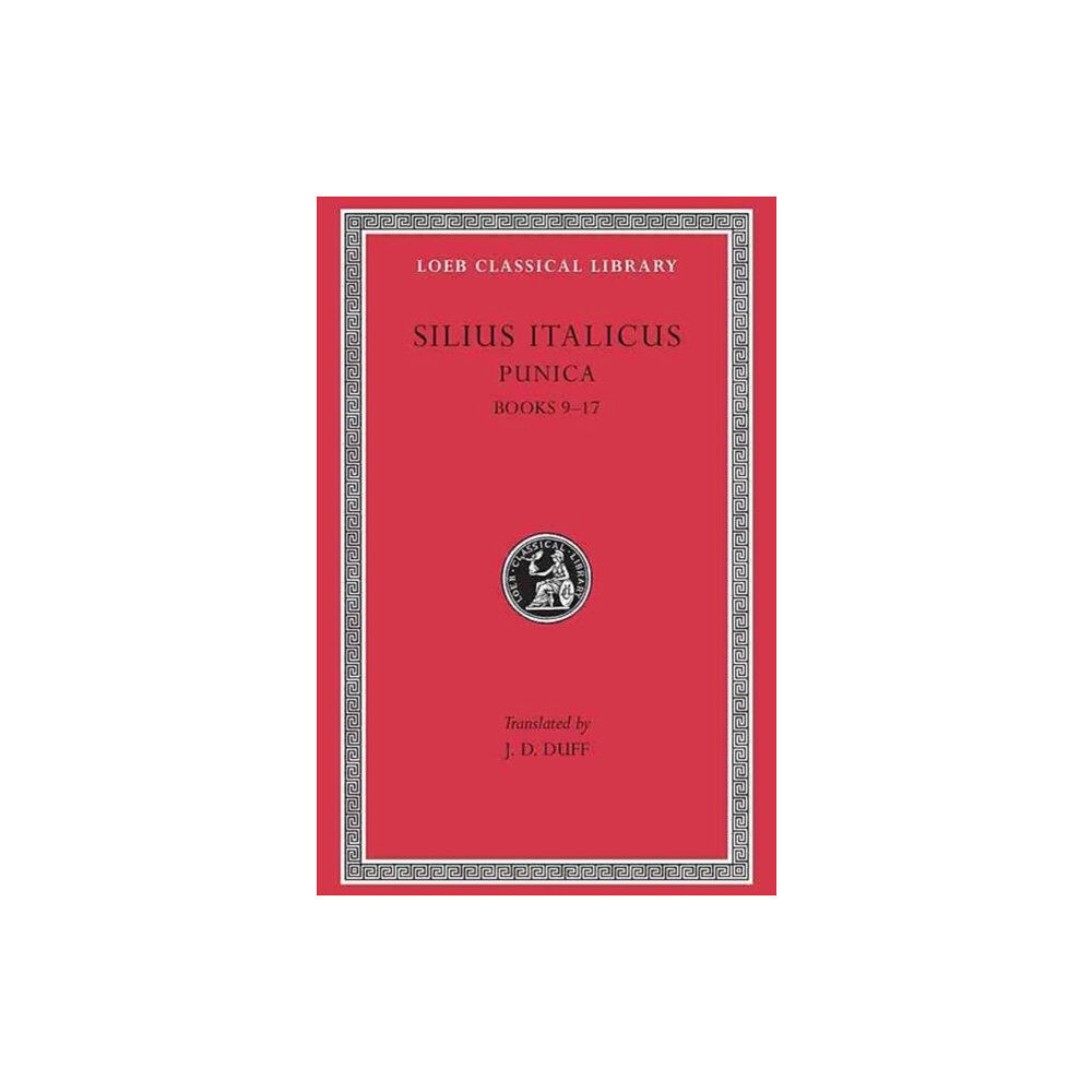 Harvard university press Punica, Volume II (inbunden, eng)