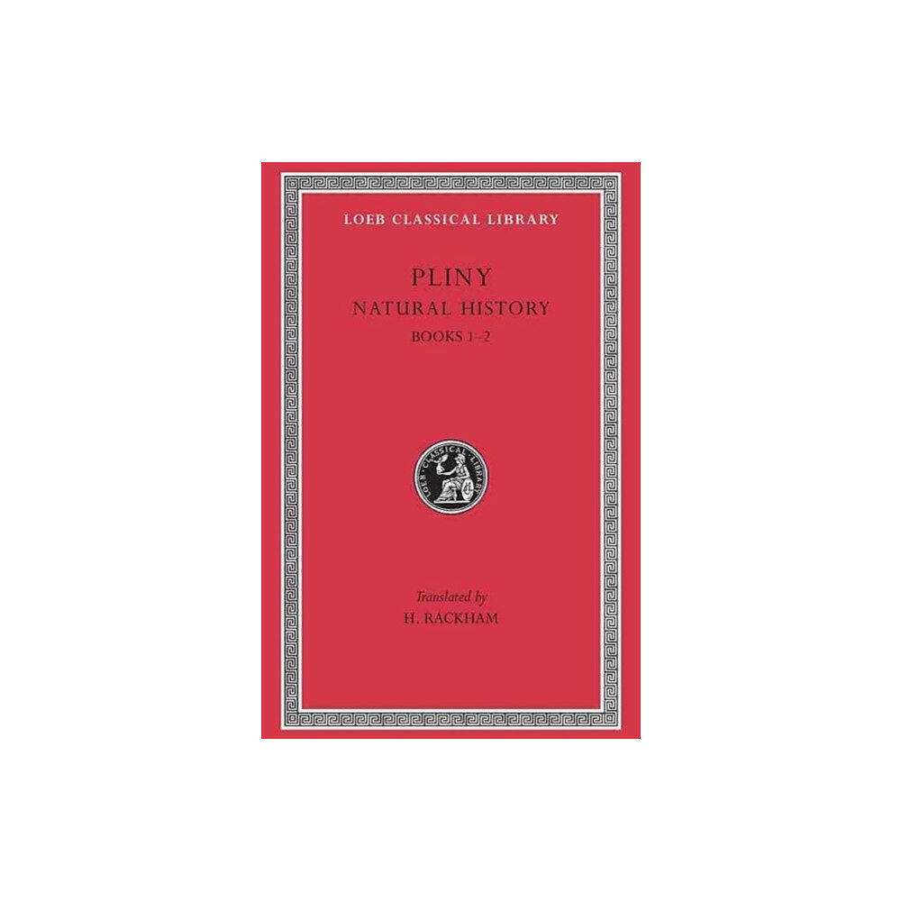 Harvard university press Natural History, Volume I: Books 1–2 (inbunden, eng)