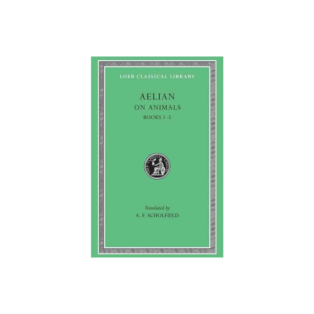 Harvard university press On Animals, Volume I (inbunden, eng)