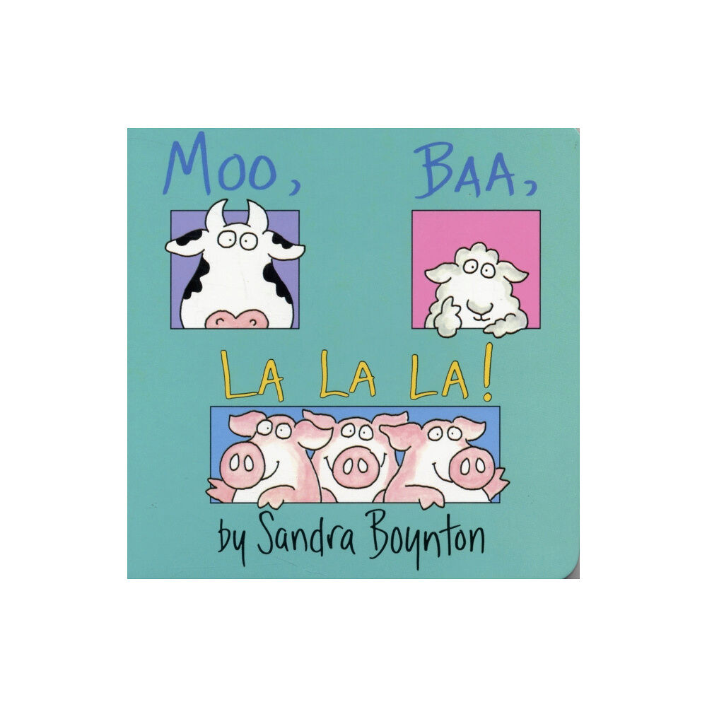 Simon & Schuster Moo, Baa, La La La (bok, board book, eng)