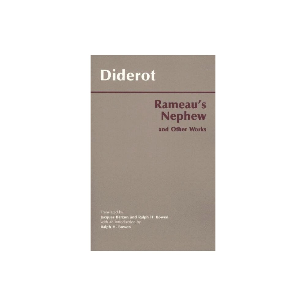 Hackett Publishing Co, Inc Rameau's Nephew, and Other Works (häftad, eng)