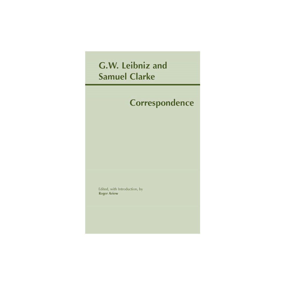 Hackett Publishing Co, Inc Leibniz and Clarke: Correspondence (häftad, eng)