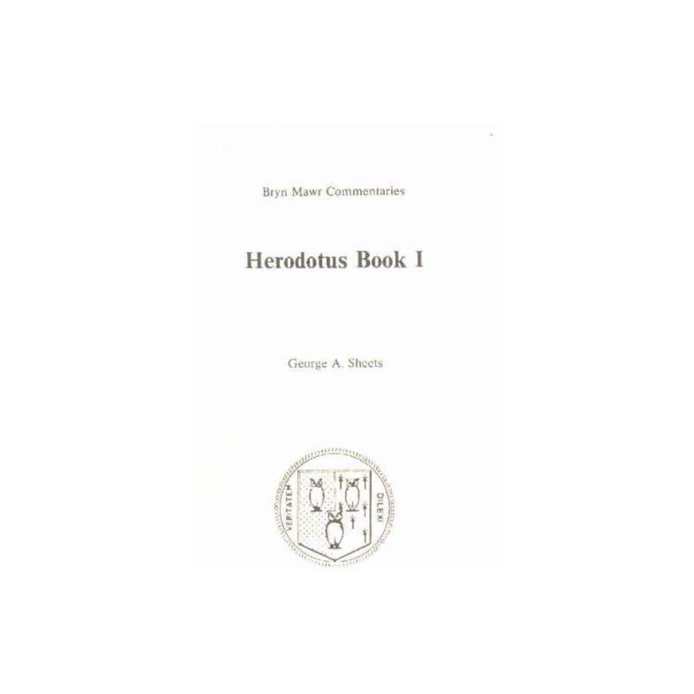 Bryn Mawr Commentaries Book 1 (häftad, grc)