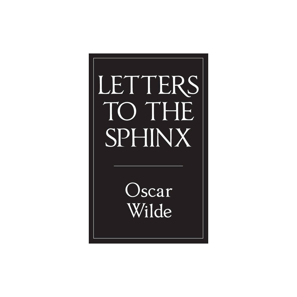 Michael Walmer Letters to the Sphinx (inbunden, eng)