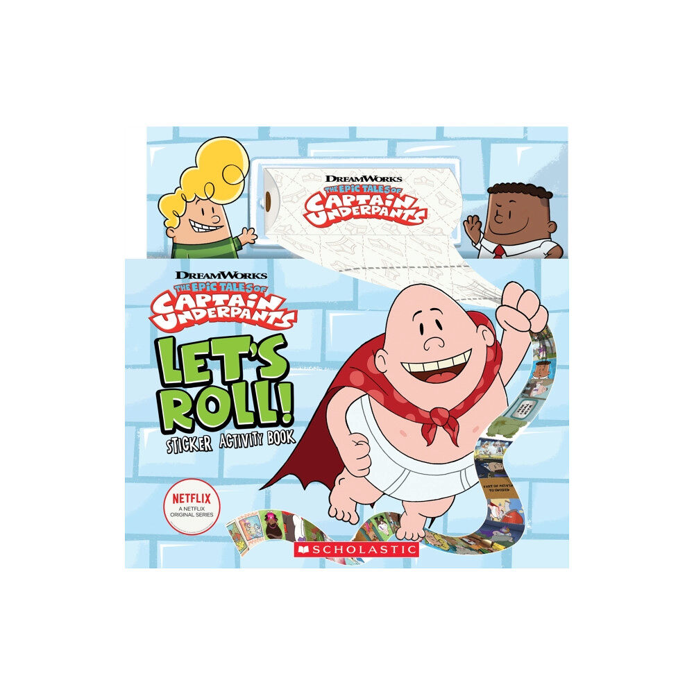 Scholastic US Let's Roll! Sticker Activity Book (Captain Underpants TV) (häftad, eng)