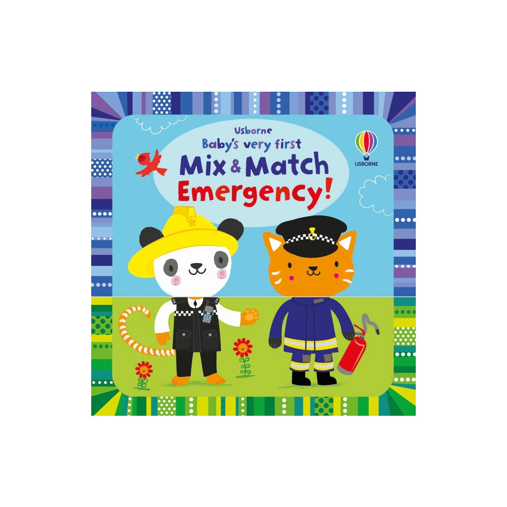 Usborne Publishing Ltd Baby's Very First Mix and Match Emergency! (bok, board book, eng)