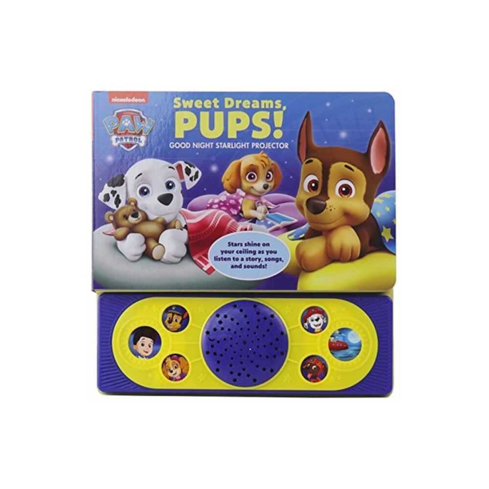 Phoenix International Publications, Incorporated Nickelodeon PAW Patrol: Sweet Dreams, Pups! Good Night Starlight Projector Sound Book (bok, board book, eng)