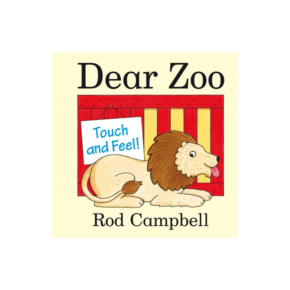 Pan Macmillan Dear Zoo Touch and Feel Book (bok, board book, eng)