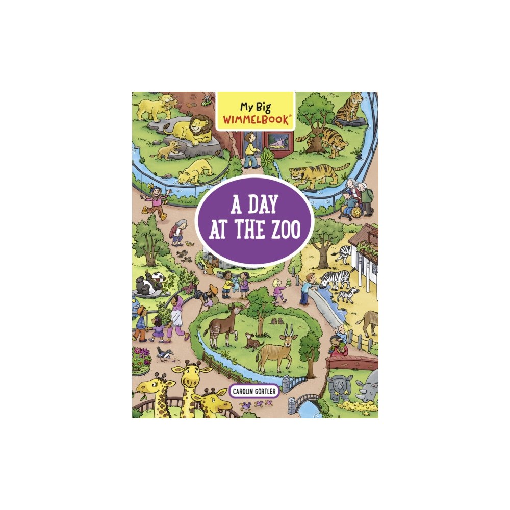The Experiment LLC My Big Wimmelbook® - A Day at the Zoo (bok, board book, eng)