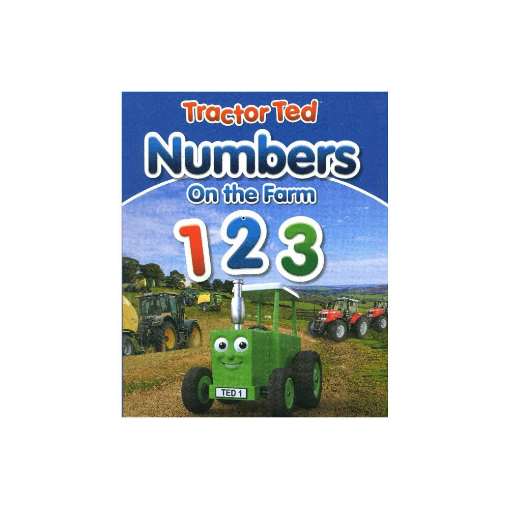 TRACTORLAND LTD Tractor Ted Numbers on the Farm (inbunden, eng)