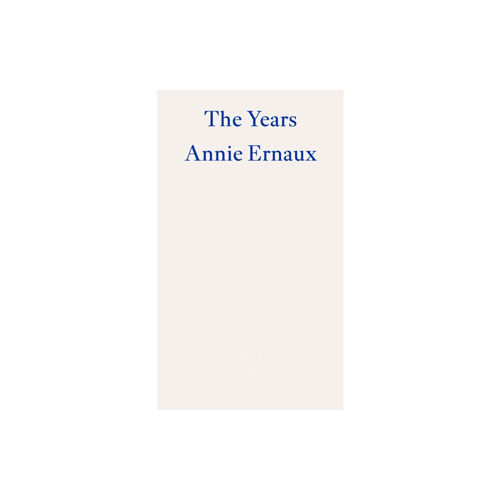 Fitzcarraldo Editions The Years – WINNER OF THE 2022 NOBEL PRIZE IN LITERATURE (häftad, eng)