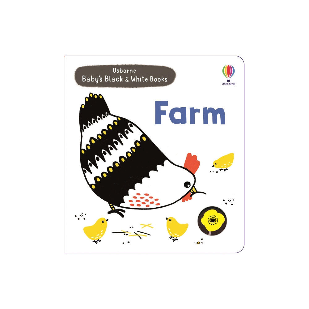 Usborne Publishing Ltd Baby's Black and White Books Farm (bok, board book, eng)