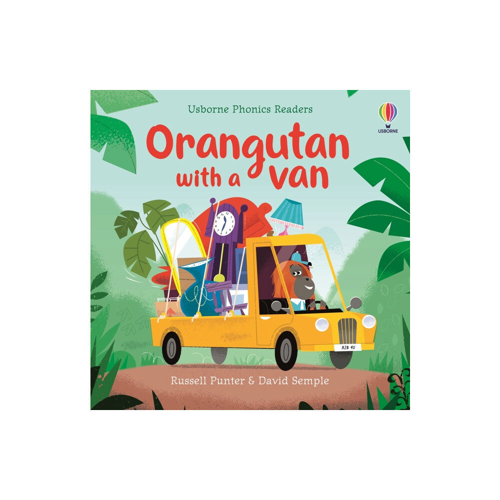 Usborne Publishing Ltd Orangutan with a van (häftad, eng)