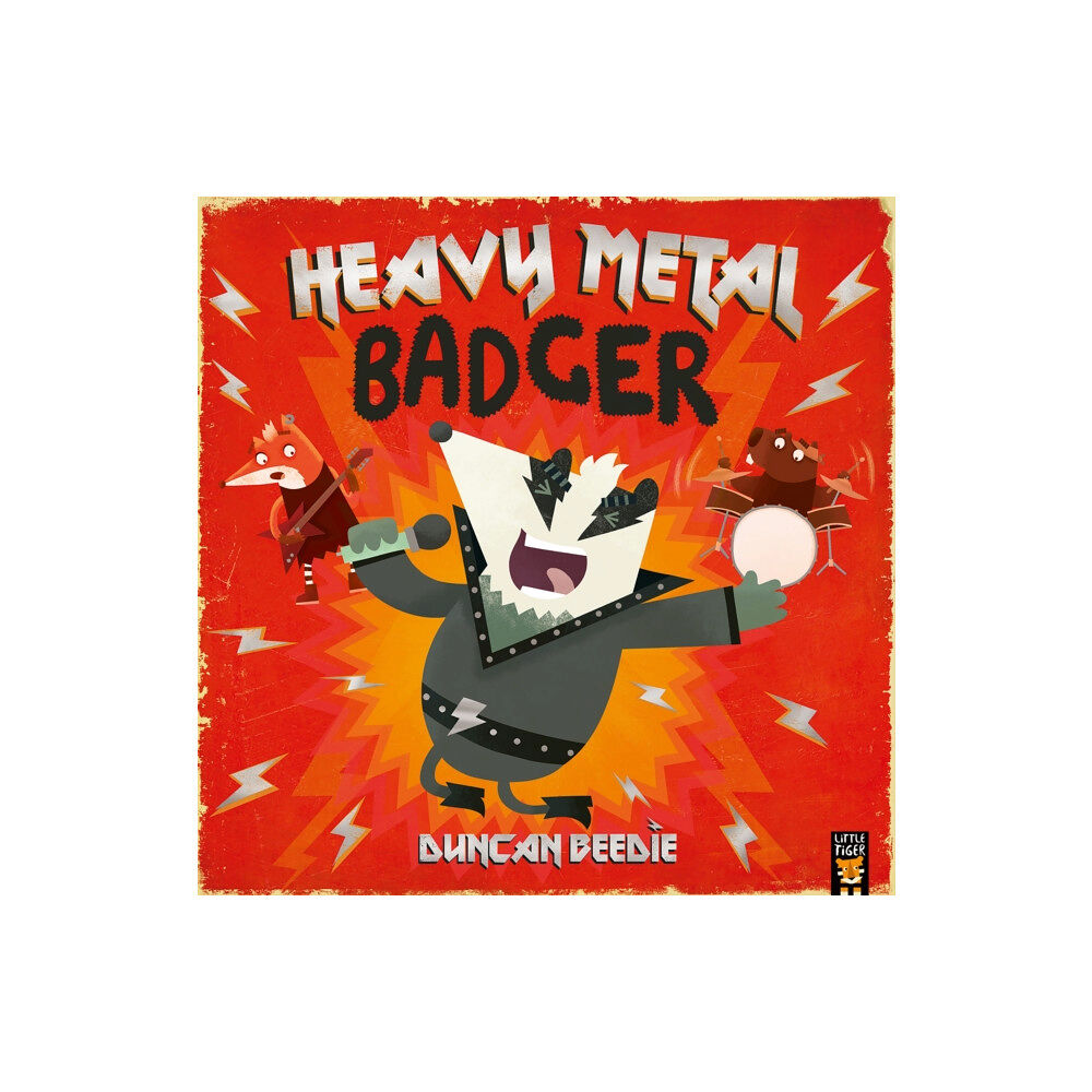 Little Tiger Press Group Heavy Metal Badger (häftad, eng)