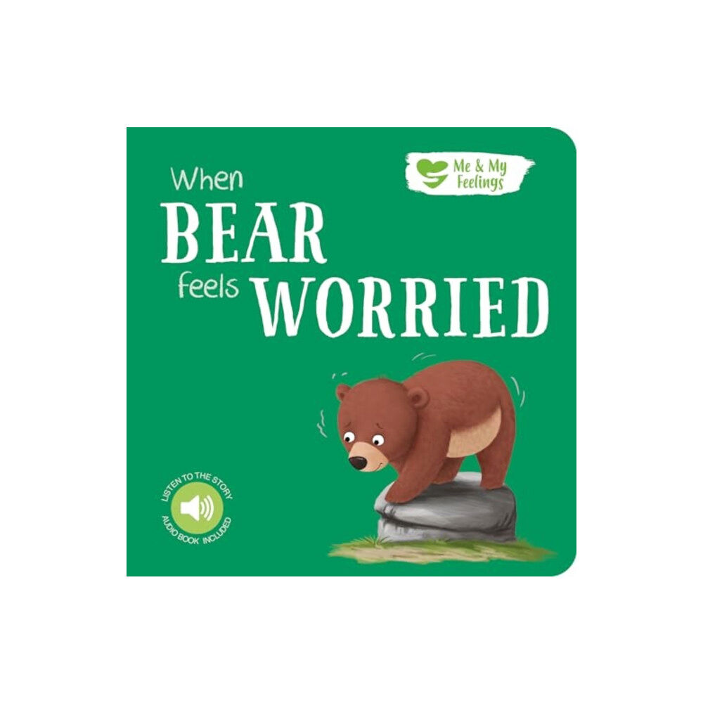 North Parade Publishing When Bear Feels Worried (bok, board book, eng)