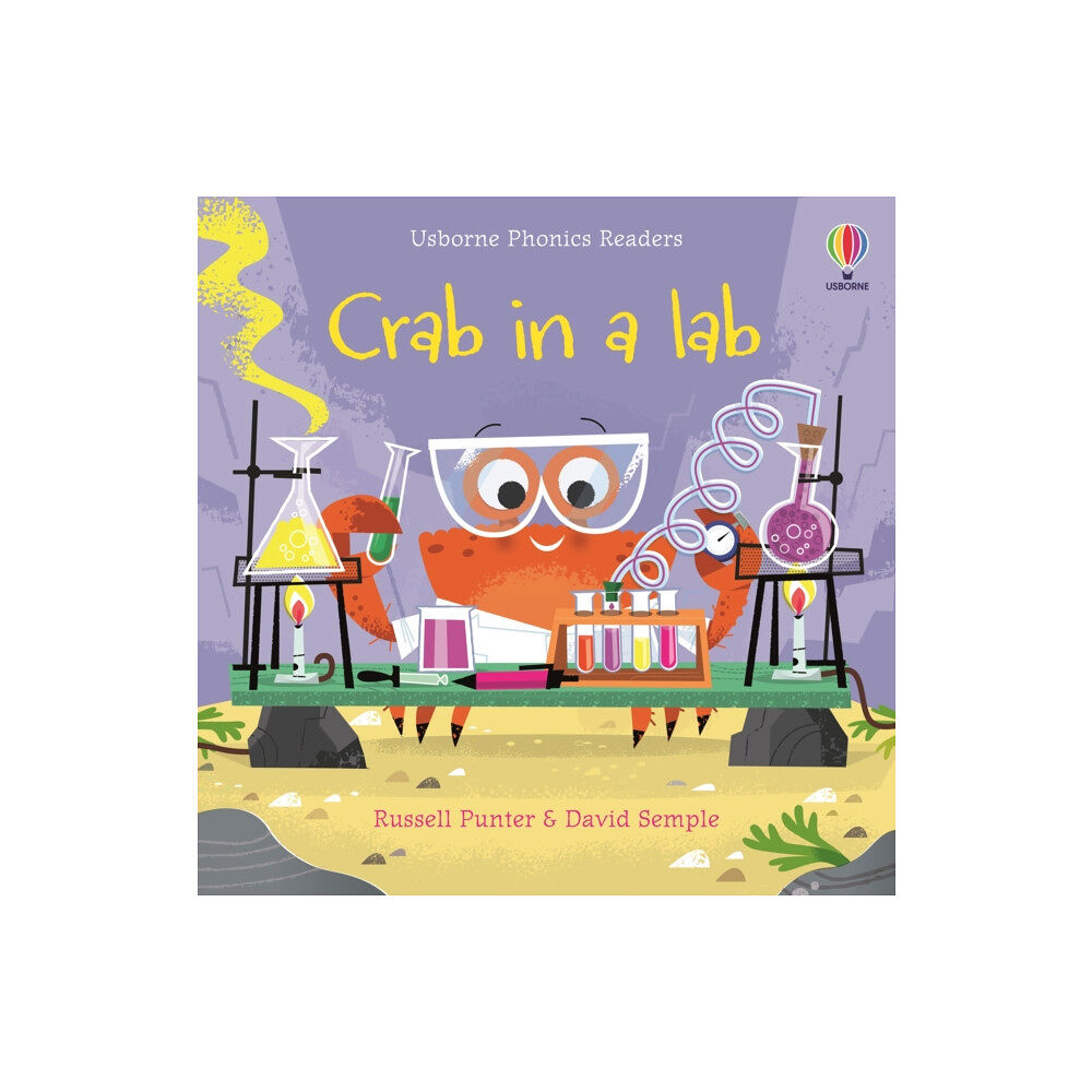 Usborne Publishing Ltd Crab in a lab (häftad, eng)