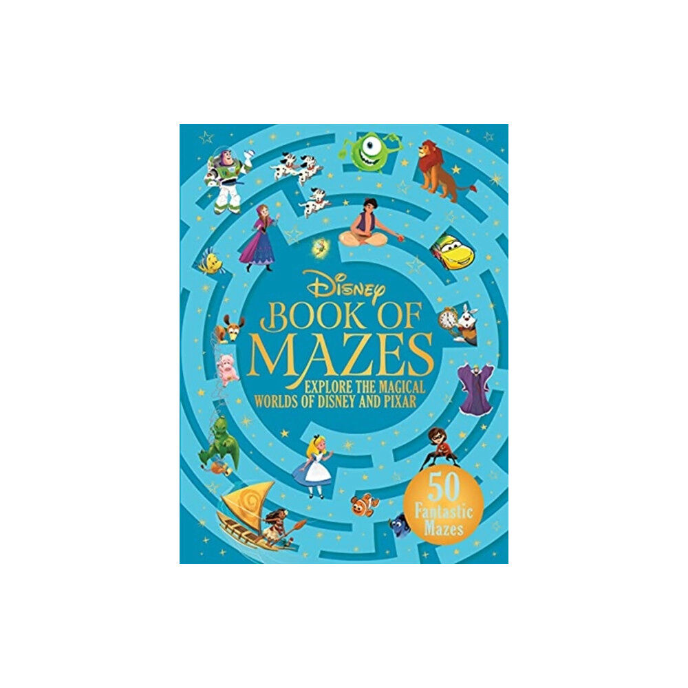 Templar Publishing The Disney Book of Mazes (inbunden, eng)