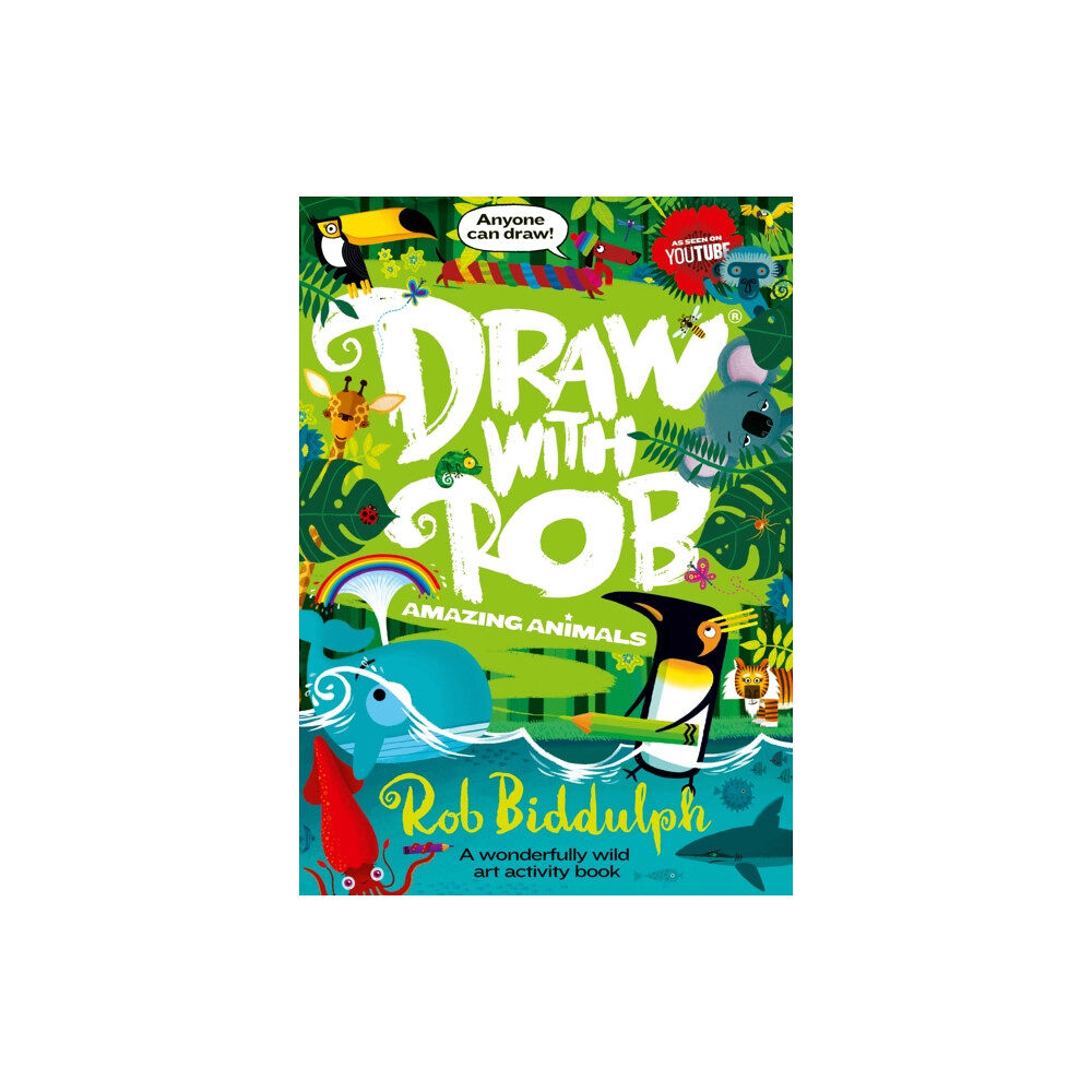 HarperCollins Publishers Draw With Rob: Amazing Animals (häftad, eng)