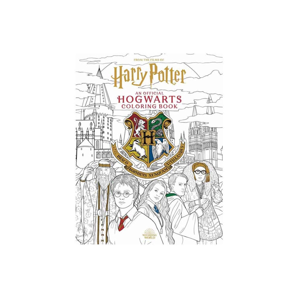 Insight Editions Harry Potter: An Official Hogwarts Coloring Book (häftad, eng)