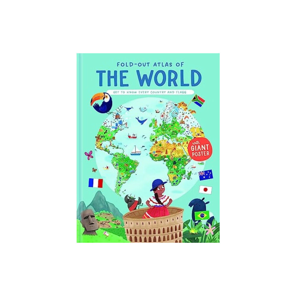 Yoyo Books The World (Fold-Out Atlas of) (inbunden, eng)