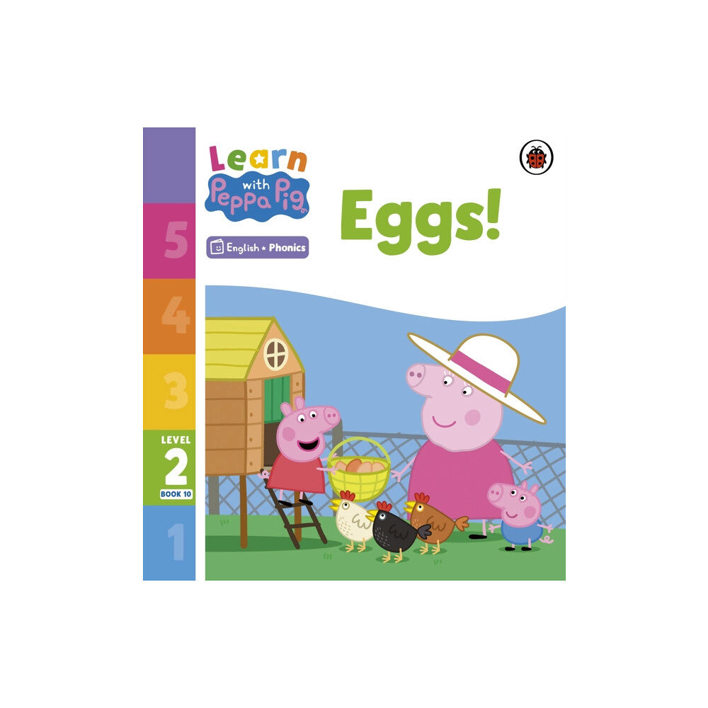 Penguin Random House Children's UK Learn with Peppa Phonics Level 2 Book 10 – Eggs! (Phonics Reader) (häftad, eng)