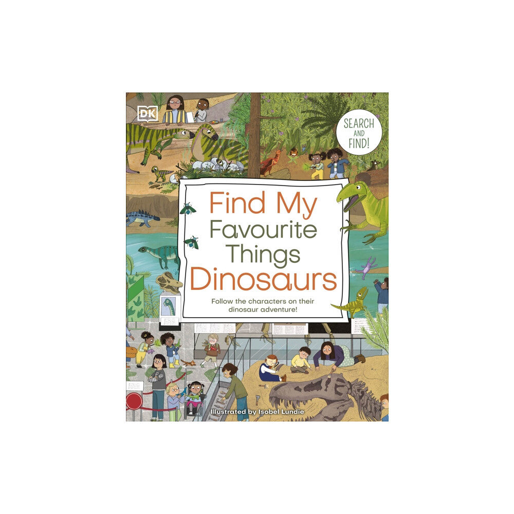 Dorling Kindersley Ltd Find My Favourite Things Dinosaurs (bok, board book, eng)