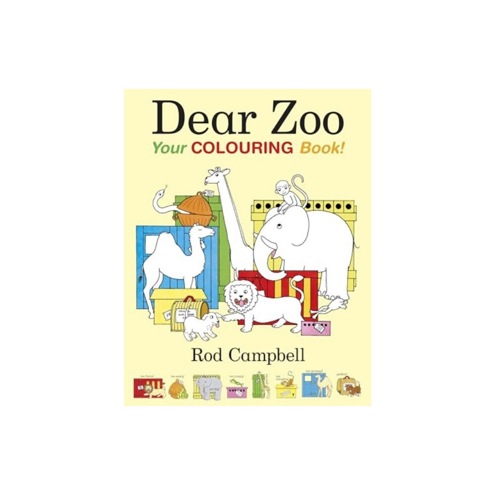 Pan Macmillan Dear Zoo: Your Colouring Book (häftad, eng)